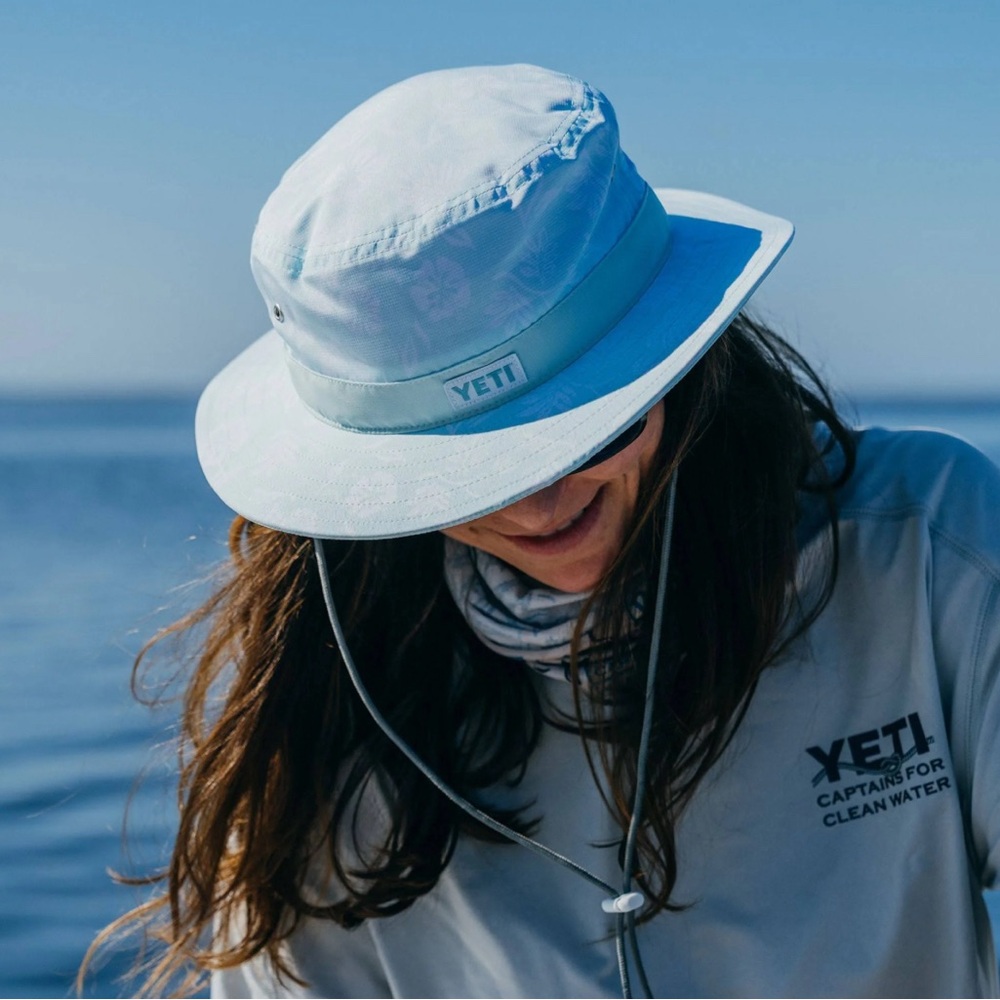 Yeti Boonie Hat Tan/Navy Size L/XL